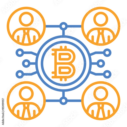 Bitcoin network Icon