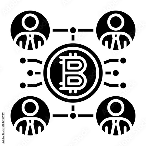 Bitcoin network Icon