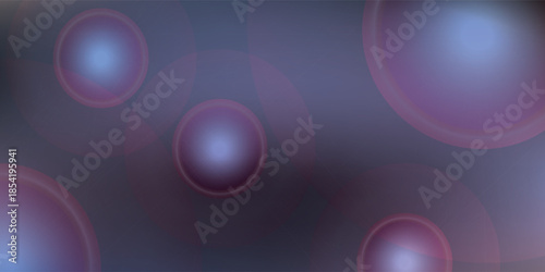 Abstract glowing orbs with lens flare effect on dark background.