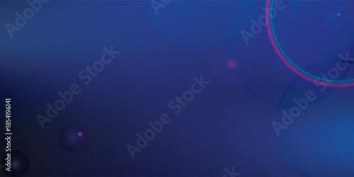 Abstract blue and purple gradient background with subtle light effects.