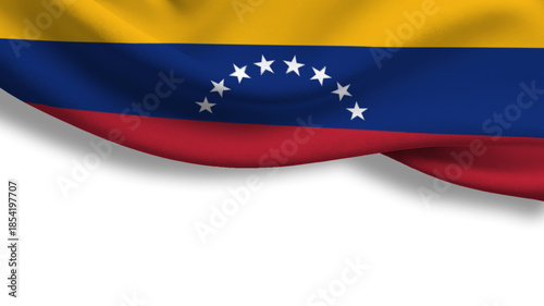The Venezuelan flag features a horizontal tricolor of yellow, blue, and red. This flag symbolizes the nation’s independence and pride, waving proudly as a representation of sovereignty.