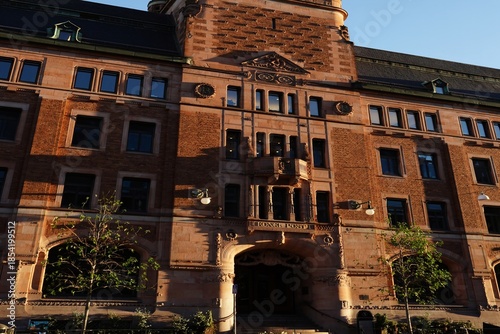 Photography Historic Kongl. Post Building Facade in Stockholm