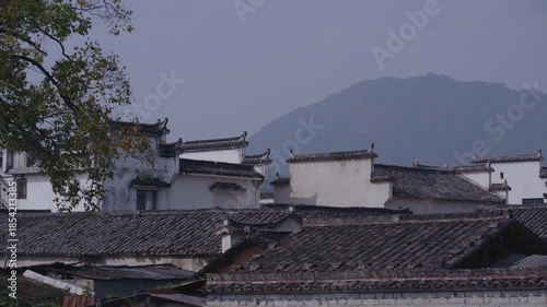 Traditional Jiangnan Architecture in Xidi Village, Huizhou China