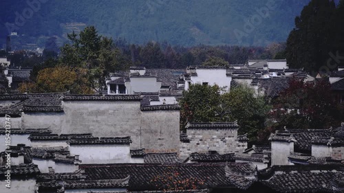 Xidi Ancient Village Huizhou - Traditional Jiangnan Architecture with White Walls and Tile Roofs