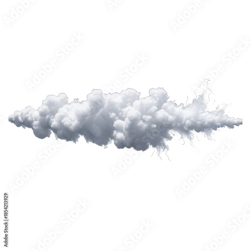 Cumulus cloud with lightning