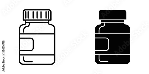 Two bottles side by side