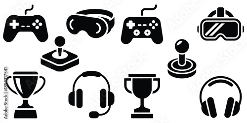 set of ice cream icons vector illustration