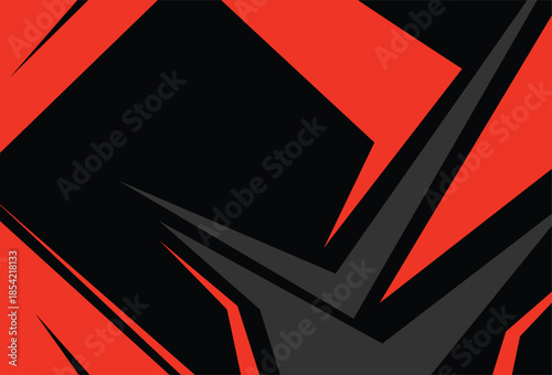 Abstract sports background with geometric spike line pattern and with some copy space area