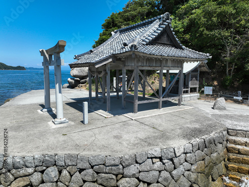 愛媛県松山市　白石龍神社