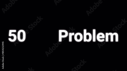 Couple Conflict to Understanding Animation on black background 