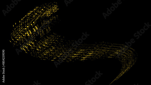 Abstract light digital background with glowing lines and lights vector illustration