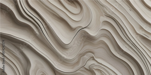 A wavy wooden texture background featuring a liquid metallic gold design with chocolate paint waves and a silk surface pattern for a luxury art backdrop