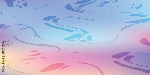 Abstract Swirls of Pastel Colors Creating a Dreamy Background.