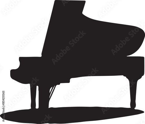 Vector Musical Instruments Silhouettes