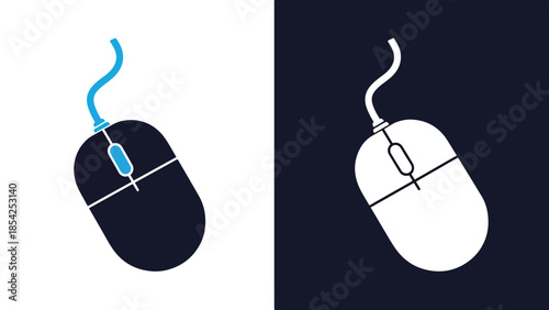 Blue icon set - Blue icon set - Solid icons vector collection - Vector icon set - Line and glyph solid icon set - Icon vector - Flat Design Icon