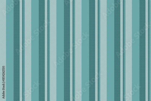 Teal striped fabric texture. Textile background with vertical lines.  Suitable for backgrounds, designs, or anything that needs a textile touch.