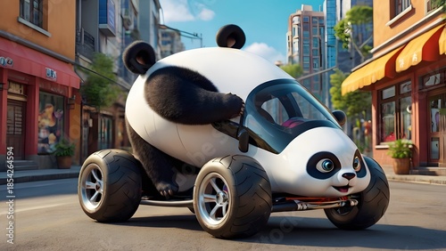 Panda Funny car 2