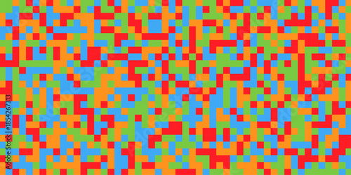 Abstract pixel and block rectangle random color censored ship design creative texture background, seamless pattern colorful pixelated background with soft effects censored texture modern design.