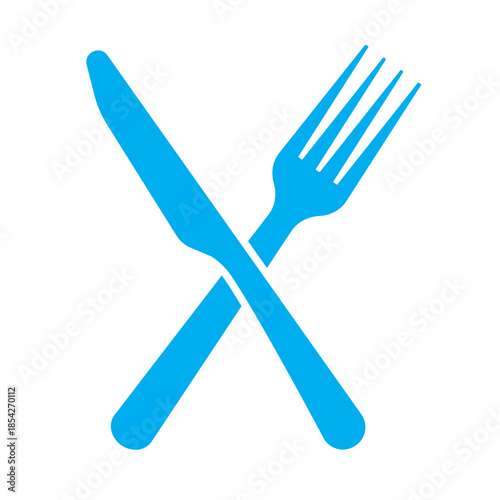 Fork, spoon, knife cutlery vector icon set. Restaurant menu symbol. Kitchen utensils line art illustration. Simple black outline drawing of silverware for food and dinner. 