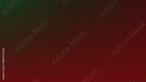 Dramatic Gradient Background With Deep Red And Forest Green Tones