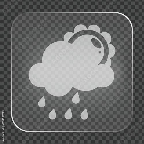Weather Glass Icon Design