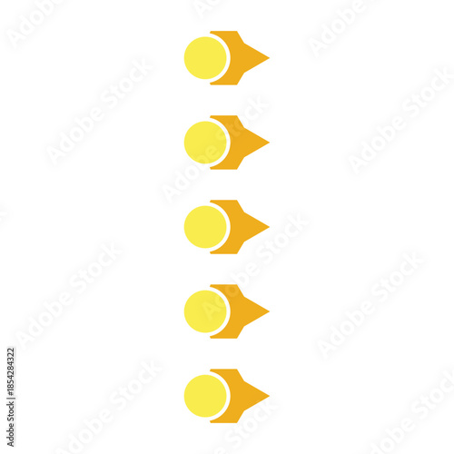 CIRCLE SHAPE BULLET POINT