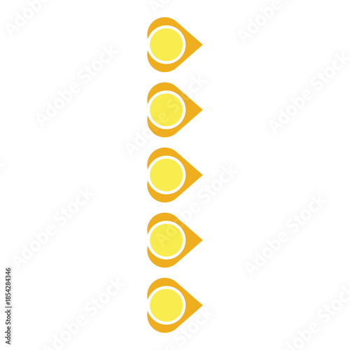 CIRCLE SHAPE BULLET POINT