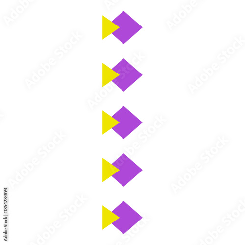 TRIANGLE SHAPE BULLET POINT