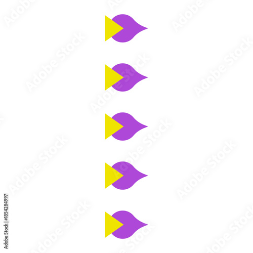 TRIANGLE SHAPE BULLET POINT