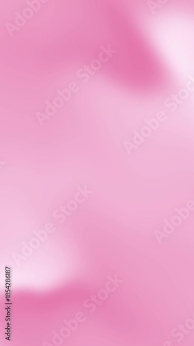 Soft pink softly abstract background featuring a flowing and smooth gradient waves with copy space for a romantic Valentine design