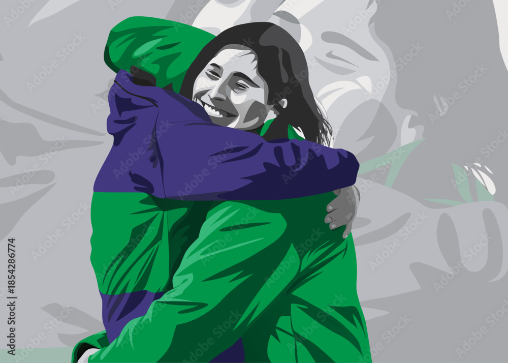 Fototapeta premium Tender Embrace