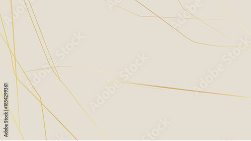 Gold Kintsugi crack pattern on whitish background