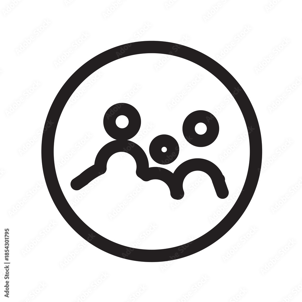 Fototapeta premium washing machine icon set in clean and laundry modern style.