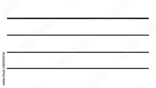 Clean abstract parallel lines on a white background minimalist graphic design element