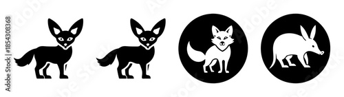 Explore unique animal illustrations featuring foxes, aardvarks, and long eared animals art