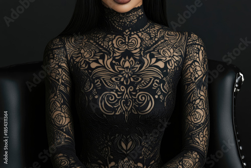 Henna of the Void on a Dark Vampire Heiress