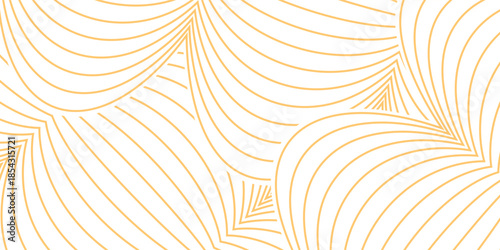 Instant noodle ramen pattern background. Yellow geometric texture of pasta. modern eps 10.