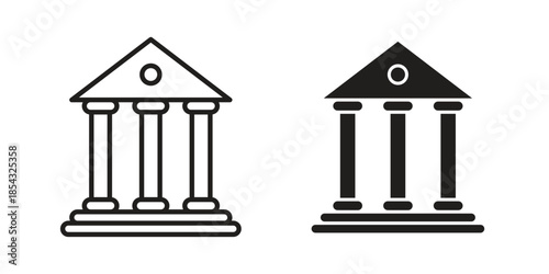Bank icons sign vectors. suitable for web, app, infographic, etc