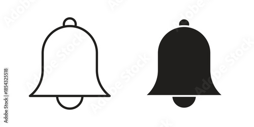 Bell ring icons sign vectors. suitable for web, app, infographic, etc