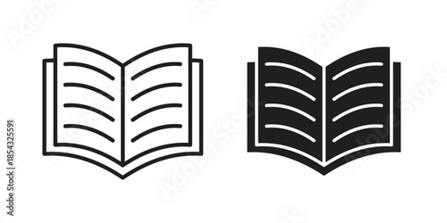 Book icons sign vectors. suitable for web, app, infographic, etc