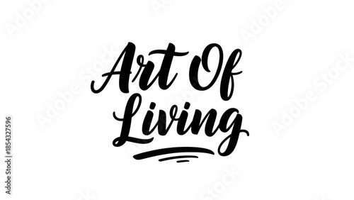 Beautifully crafted typography promoting a philosophy of conscious and enriched daily life