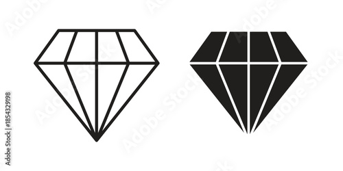 Gem icons sign vectors. suitable for web, app, infographic, etc