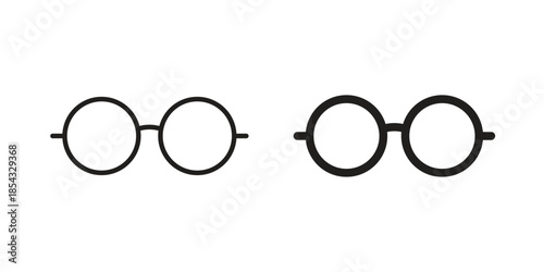 Glasses icons sign vectors. suitable for web, app, infographic, etc