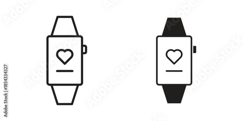 Smartwatch icons sign vectors. suitable for web, app, infographic, etc