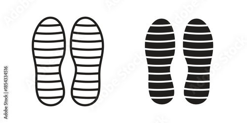 Soles icons sign vectors. suitable for web, app, infographic, etc