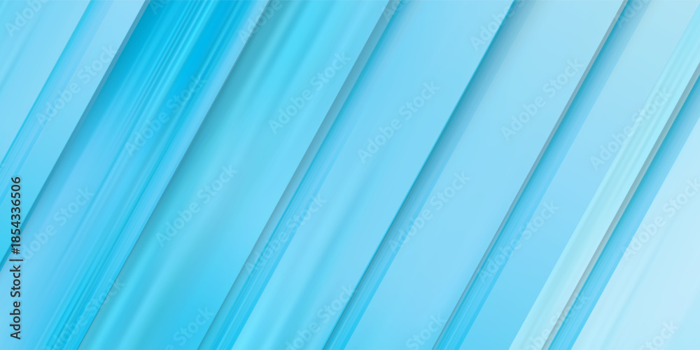 Obraz premium Abstract round blue background. Vector illustration