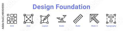 -Design Foundation Icon Banner and Collection