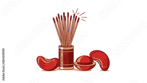 Lucky Strike Fortune Sticks and Red Beans