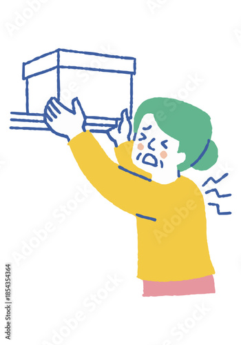 Elderly Individuals Injuring Their Shoulders in Daily Life_color