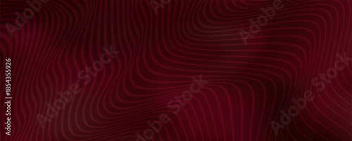 Premium background design with diagonal line pattern in maroon colour. Vector horizontal template for digital business banner. Eps 10
